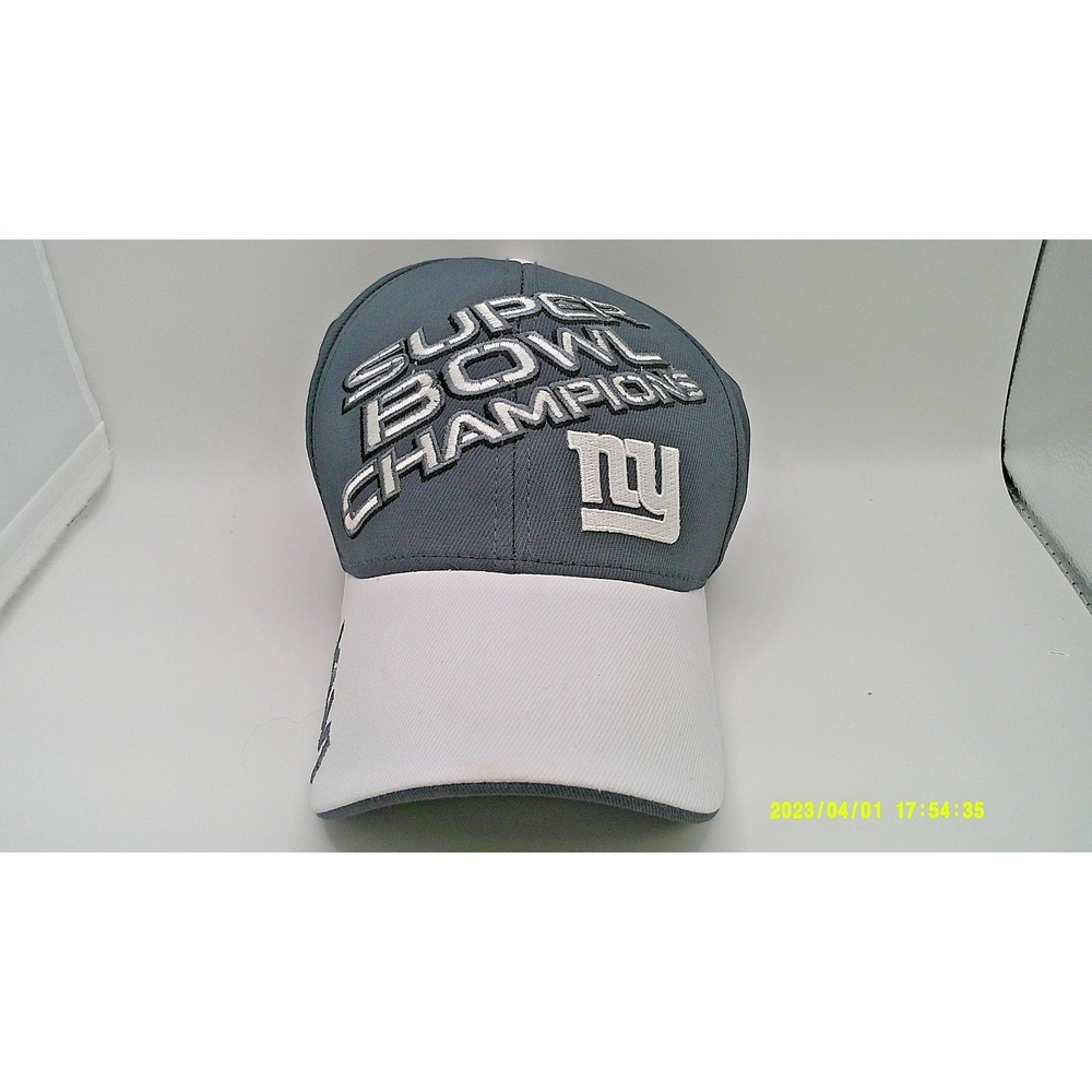 Reebok NFL Super Bowl XLVI Champions NY Giants Cap Hat One Size Fits All  NWT